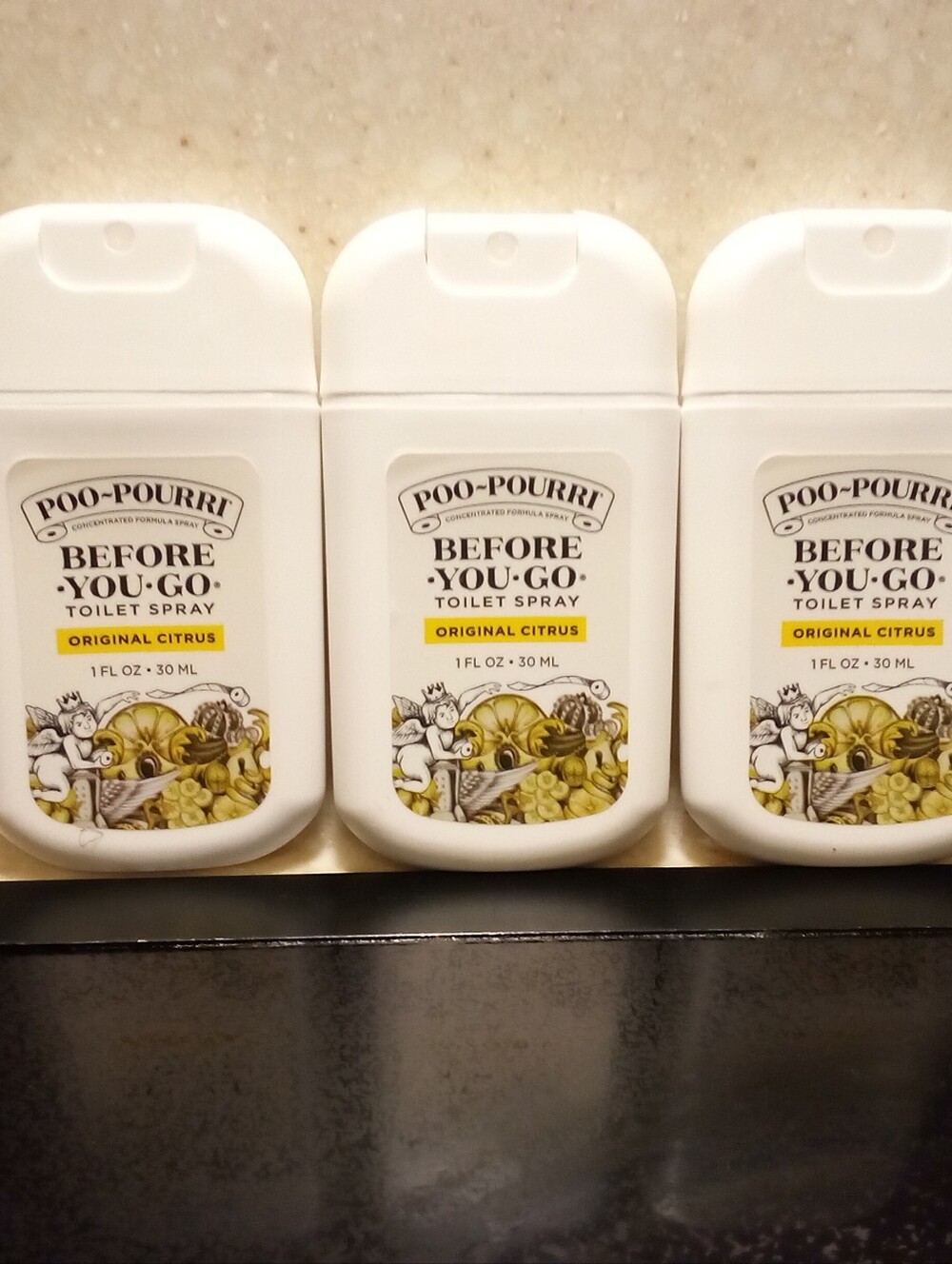 Set Of 3 Poo Pourri Pocket Sprays